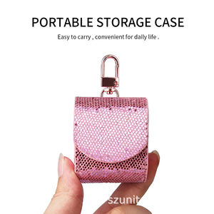 Estilo de caso de lujo brillante auricular estuche brillante personalizado brillo caja de cubierta de borde, para los <span class=keywords><strong>AirPods</strong></span> - Product Image 6