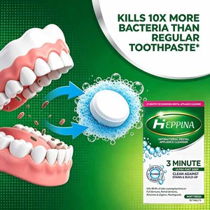 Tabletas Limpiadoras de Retenedores OEM, Limpieza Rápida en 3 Minutos para Alineadores <span class=keywords><strong>Invisalign</strong></span>, Dentaduras Postizas, Protectores Bucales, Cuidado Bucal, Marca Privada - Product Image 5
