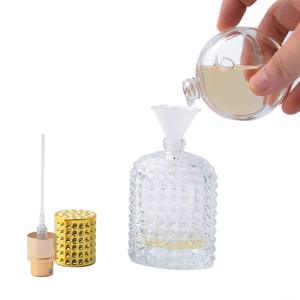 Flacon de parfum personnalisé de haute qualité avec logo, 50 ml, flacon de parfum en verre noir, flacons de parfum de luxe - Product Image 3