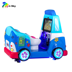 Manège pour enfants à monnayeur, mini-<span class=keywords><strong>bus</strong></span>, 2 joueurs, machine de jeu d'intérieur pour enfants, 140W, écran LCD 42 pouces, certifié CE, M SKY - Product Image 6