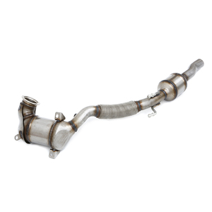 Convertisseurs ronds catalytiques de convertisseur en céramique universel bon marché fait sur commande en gros pour <span class=keywords><strong>Volkswagen</strong></span> Lamando 1.4t utilisé pour des tuyaux d'échappement - Product Image 1
