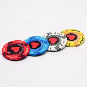 10g casino token di ceramica <span class=keywords><strong>poker</strong></span> <span class=keywords><strong>chips</strong></span> su ordinazione golf mini di alta qualità EPT jetons de <span class=keywords><strong>poker</strong></span> - Product Image 1