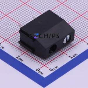 XY705V-7.5-2P <b>Screw</b> Terminal <b>Block</b> Through hole Component (THT),P=7.5mm Connector 1x2P 7.5mm Black Through Hole - Product Image 2