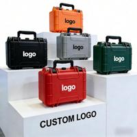 Porte-montre étanche en mousse personnalisée de haute qualité à 3/4 fentes mallette de rangement rigide en plastique coloré mallettes à outils prises en charge OEM/ODM