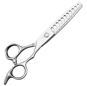 Professionelle Industriequalität DIY Edelstahl 6 Zoll Friseurschere Effilierschere Nahtloses Fischgräten-Design - Product Image 1