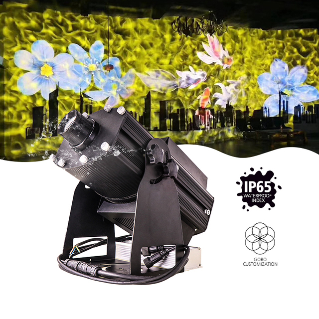 Professional stage lighting gobo projector Dmx Gobo Logo Projector light for outdoor advertising
