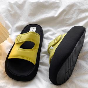 Sandalias de plataforma con tacón alto para mujer, nuevas chanclas de verano para vacaciones en la playa - Product Image 6