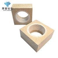Synthèse de personnalisation de taille de bloc de pyrophyllite de cube d'espoir de monocristaux pour la machine de presse de diamant de HPHT