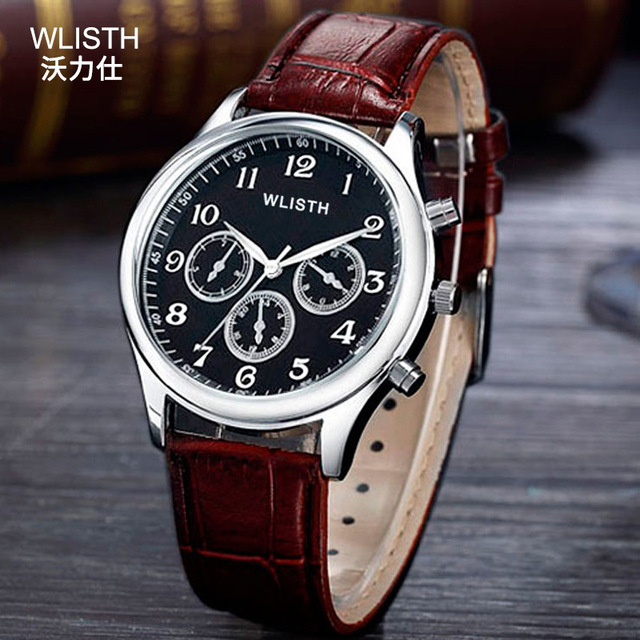 Simple Personalized Three Eyes Decorative Steel Belt Watch Quartz Watch Vintage Student Watch for Men Wholesale