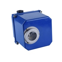 Actionneur de vanne électrique motorisé miniature à courant continu série HUM 12V 220V Volt 90 degrés rotatif