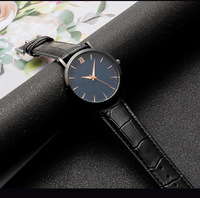 Correas de Reloj Inteligente para Hombre, Clásicas, de Cuero Genuino, Transpirables, Lavables, de Lujo, de 18-24 mm, en Varios Colores