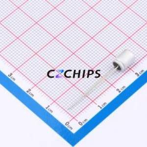 ตัวเก็บประจุแบบแข็ง HS0J507M5507PC แบบ Through-hole (THT), ขนาด D5.5xL7 มม. 500uF 20% 6.3V 2.5 มม. - Product Image 2