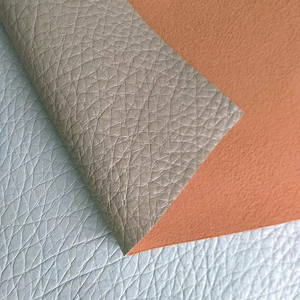 Vente <span class=keywords><strong>en</strong></span> gros de tissu <span class=keywords><strong>en</strong></span> <span class=keywords><strong>similicuir</strong></span> PU <span class=keywords><strong>en</strong></span> polyester doux à grain de litchi pour canapé et sac - Product Image 4