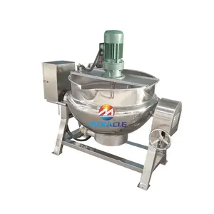 cheap price high quality steam heating jacketed kettle boiler machine