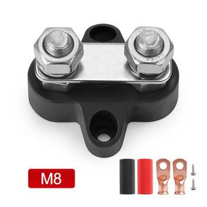 ชุดขั้วต่อแบตเตอรี่รถยนต์แบบสกรู M8 สีแดง 48V - Product Image 4