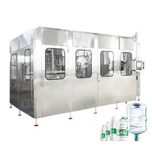 Machine de remplissage de bouteilles d'eau, ligne de production, purification de l'eau et machine d'emballage d'embouteillage 500ml