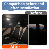 Kit d'éclairage LED arrière à ouverture automatique pour BYD Seagull, éclairage tactile, modification de la poignée latérale pour accessoires intérieurs de voiture