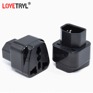 Xách tay ổ cắm phổ quát để <span class=keywords><strong>C14</strong></span> nam cắm UPS PDU máy tính máy chủ Power Adapter sạc du lịch - Product Image 3