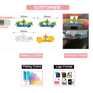 Benutzer definierte Hut Pin Metal Crafts Hartem ail Cap Pins - Product Image 3