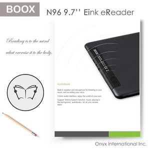 Lector Electrónico Económico con Pantalla de Tinta Electrónica de 9.7 Pulgadas, N96/N96ML BOOX, Multi-idioma (Inglés, Chino, Ruso, Hebreo), 16GB de Memoria - Product Image 2