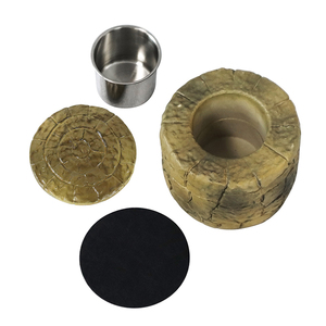Foyer au bioéthanol moderne et écologique en béton pour table, sans fumée, portable et mini, pour intérieur, vente en gros - Product Image 2