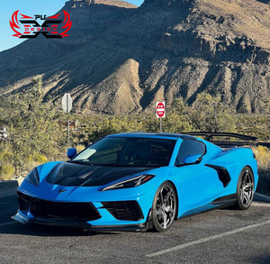 Capot en fibre de carbone pour Chevrolet <span class=keywords><strong>Corvette</strong></span> C8 ST Style accessoires de voiture capot moteur en carbone - Product Image 4