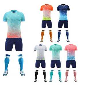 Maßgeschneidertes Herren-Fußball-Trainingsset Sportbekleidung Vereins-Trikot-Sets Hochwertig 100% Polyester Atmungsaktiv Langarm-Uniform - Product Image 1