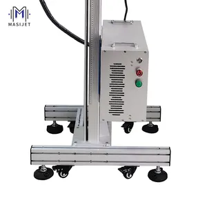 High Quality 30w 50w Raycus Metal Fiber Laser Marking Machine Laser Printers Laser Engraver Metal Fiber Lazer