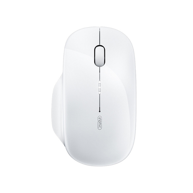 Inphic M1 Wireless Optical Mouse 2.4GHz Rechargeable 1600 DPI LED Backlit Both Hands Ergonomic Design Gaming Mini Style Stock