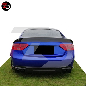 Kit de cuerpo de estilo ancho de 2012 a 2016, <span class=keywords><strong>RS5</strong></span> para <span class=keywords><strong>Audi</strong></span>, S5, A5, difusor de labios delanteros y traseros, faldones laterales, Fender - Product Image 5