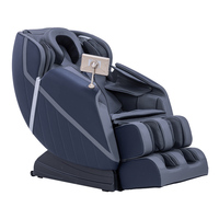OYEAL Nouveau Modèle Fauteuil de Massage Intelligent en Cuir Corps Entier 8D Zéro Gravité Inclinable Shiatsu Pétrissage Tapotement Vibrations 5 Modes Musicaux