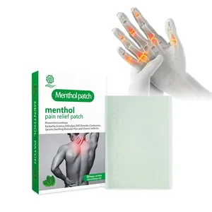 china supplier Pain Relief Menthol Patch Transdermal Porous Pain Relieving Patch Herbal Plaster for Arthritis