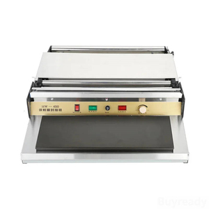 Manual <b>Stretch</b> Film Tray Wrapping <b>Machine</b> Mini Cling Film Sealer for Supermarket Fruit Vegetable Meat Packaging - Product Image 2