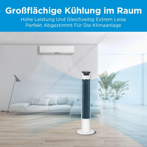 Ventilador de Torre sin Aspas de Alta Calidad para Hogar, Oficina y Dormitorio, con Control Remoto Inteligente, Estilo de Piso, Potente, para Verano - Product Image 3