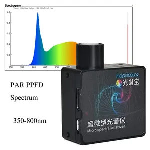 Spectrometer Prices HPCS300P PAR PPFD Meter Spectrometer Color CRI Lux Tester With Pc Software