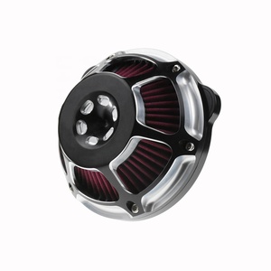 Filtre à air moto aluminium chromé pour <span class=keywords><strong>HD</strong></span> Road King 00-17 <span class=keywords><strong>Sportster</strong></span> <span class=keywords><strong>883</strong></span> 1200 XL Softail 2016 2017 - Product Image 1