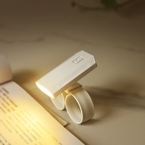Luz de <span class=keywords><strong>libro</strong></span> LED recargable, lámpara de aprendizaje para estudiantes de cabecera Flexible portátil con nuevo regalo de cuerpo blanco para estudio pequeño - Product Image 5