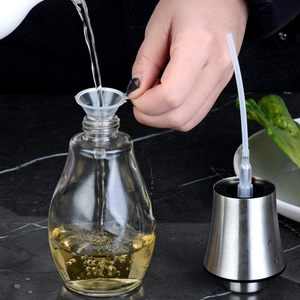 Pulvérisateur d'<span class=keywords><strong>huile</strong></span> d'olive antidérapant pour la cuisson, flacon distributeur d'<span class=keywords><strong>huile</strong></span> en verre pour friteuse à air, barbecue, salade, cuisson, rôtissage, pulvérisateur de vinaigre - Product Image 3