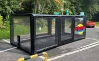 Housses de voiture gonflables Protection contre la grêle Tente de garage de voiture gonflable Vitrine de voiture gonflable Abri de garage