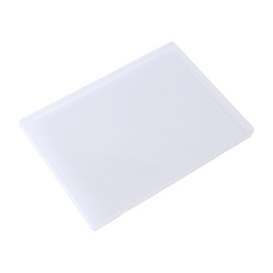 Caja de Almacenamiento de Plástico Transparente Rectangular 25.8x18.5x1.7cm, Organizador de Oficina con Tapa, Material PP, Hecho en Zhejiang, B04 - Product Image 5