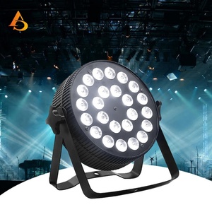 Paquete de 24 Luces de Escenario LED Par RGBW 4 en 1 de 12 W para Bodas y Fiestas - Product Image 1