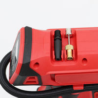 Compresseur d'air sans fil portable alimenté par batterie au lithium 12v gonfleur automatique numérique multifonctionnel de pneus de camion