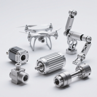 Services d'usinage CNC de haute précision accessoires de Drone Robot personnalisé en aluminium en acier inoxydable CNC fraisage tournage usinage