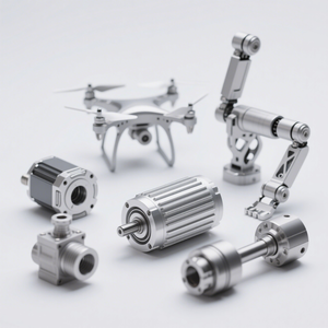 Hoge Precisie Cnc-Bewerkingsdiensten Robot-Drone-Accessoires Op Maat Gemaakt Aluminium Roestvrijstalen Cnc-Freesbewerking - Product Image 2