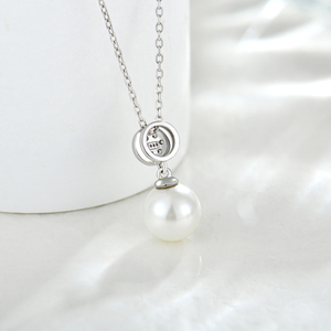 Bijoux en argent sterling 925 avec pendentif en perles scintillantes <span class=keywords><strong>de</strong></span> conception classique pour femmes - Product Image 4