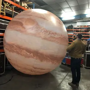 Decoraciones inflables para fiestas, Luna gigante para exhibición