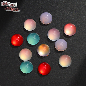 คริสตัลเรซิ่นหนานทง แบบหลังแบน 3 มิติ สีรุ้ง สำหรับตกแต่งเล็บ งาน DIY และเครื่องประดับ - Product Image 2