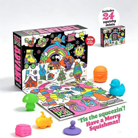 Calendrier de l'Avent de Noël 24 Jours, Boîte Mystère, Jouet Anti-Stress TPR, Jouet à Presser, Cadeau de Fête, Emballage Original pour