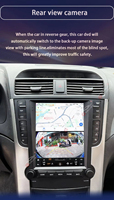 Lecteur multimédia automobile Android à écran vertical de style Tesla, écran tactile, montage sur tableau de bord, Acura TL 2004-2008, navigation GPS, TV, USB