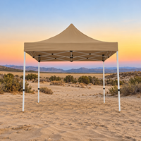 Tente de réception 10x10 pieds unie, imperméable et résistante aux UV, personnalisable en gros pour usage extérieur